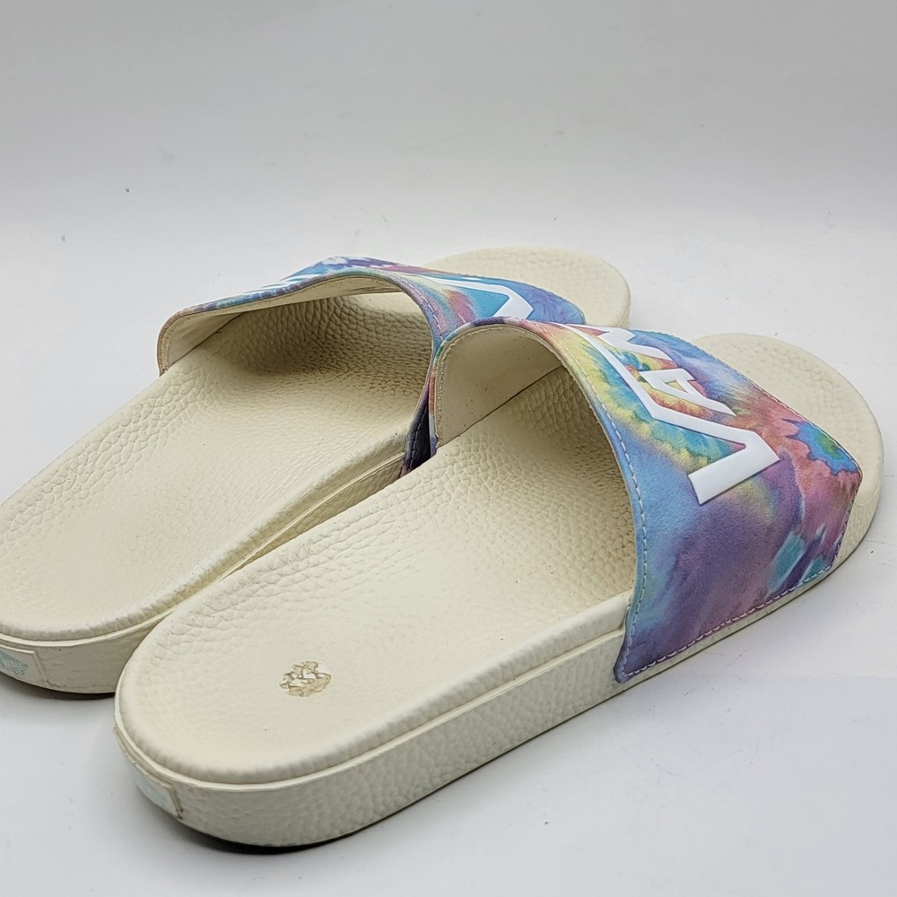 Vans La Costa Slide-On Tie Dye Sandals Womens 7 Multi Color Summer Beach Shoes - Picture 7 of 8
